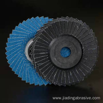 blue flap disc abrasive flap wheel